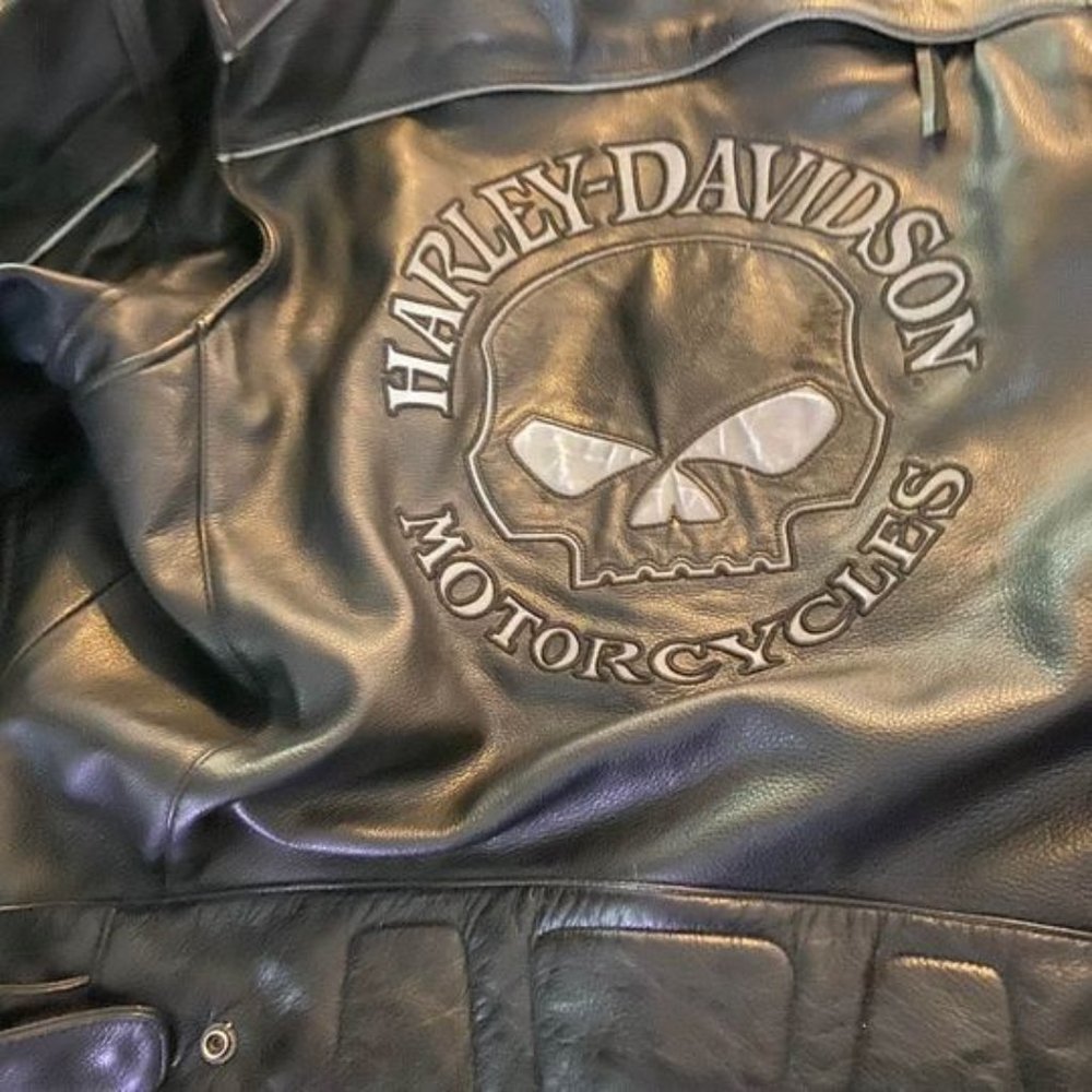 Mens xl Willie G Harley Davidson special edition leather jacket